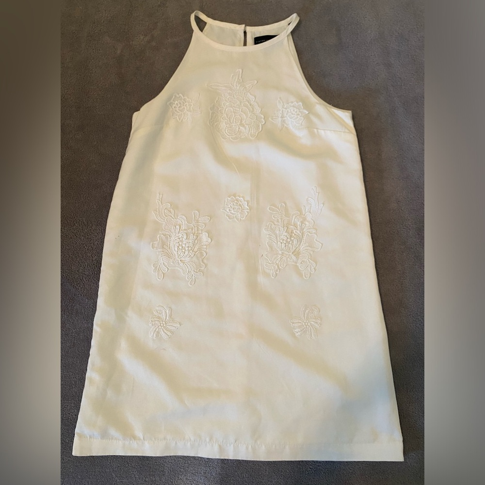 Kids white dress, size large